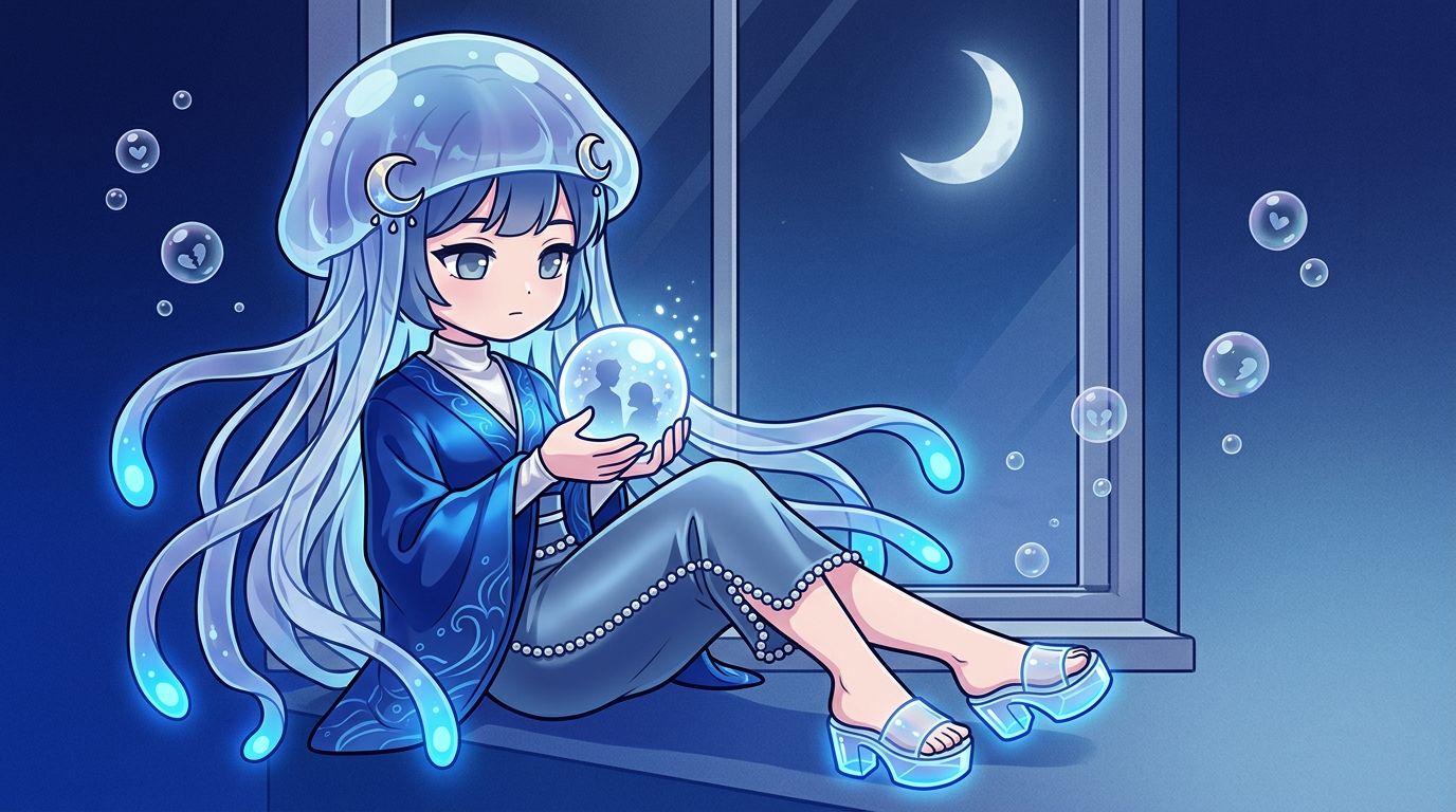 復縁を望む前に自分と向き合う — 月澪(クラゲ)