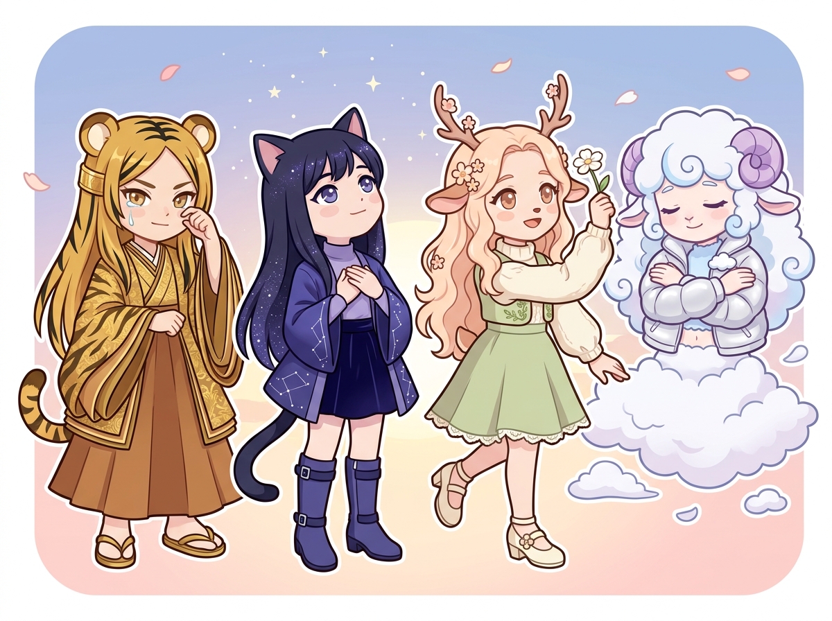 傷から立ち直るキャラクターたち