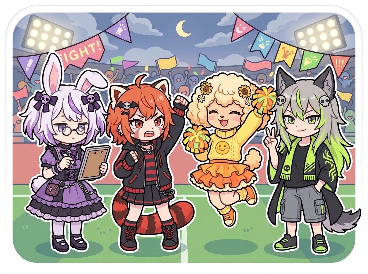 アトレティコとバルセロナの対決を語る紫星命理キャラクターたち