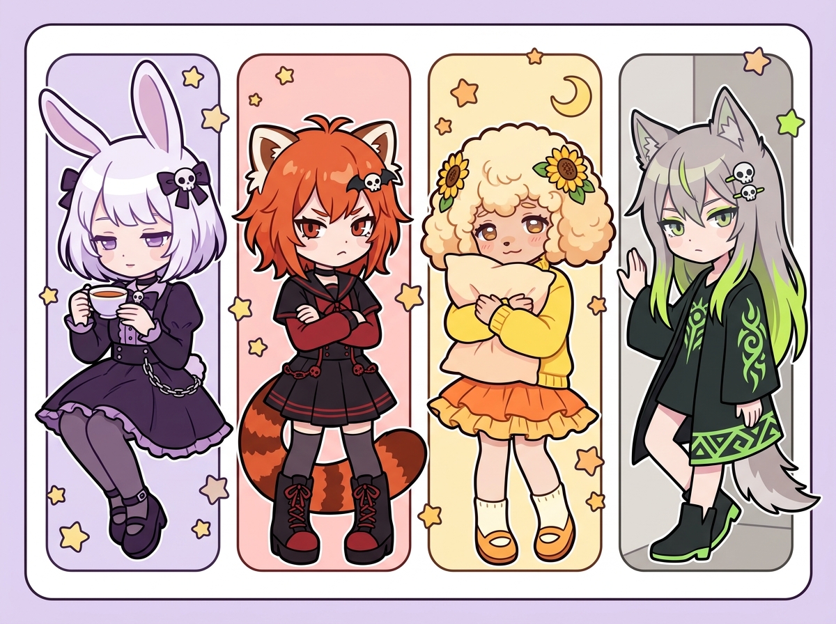 結婚と孤独について語る紫星命理キャラクターたち