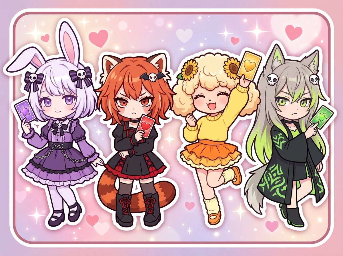 推しの恋愛タイプを語る紫星命理キャラクターたち