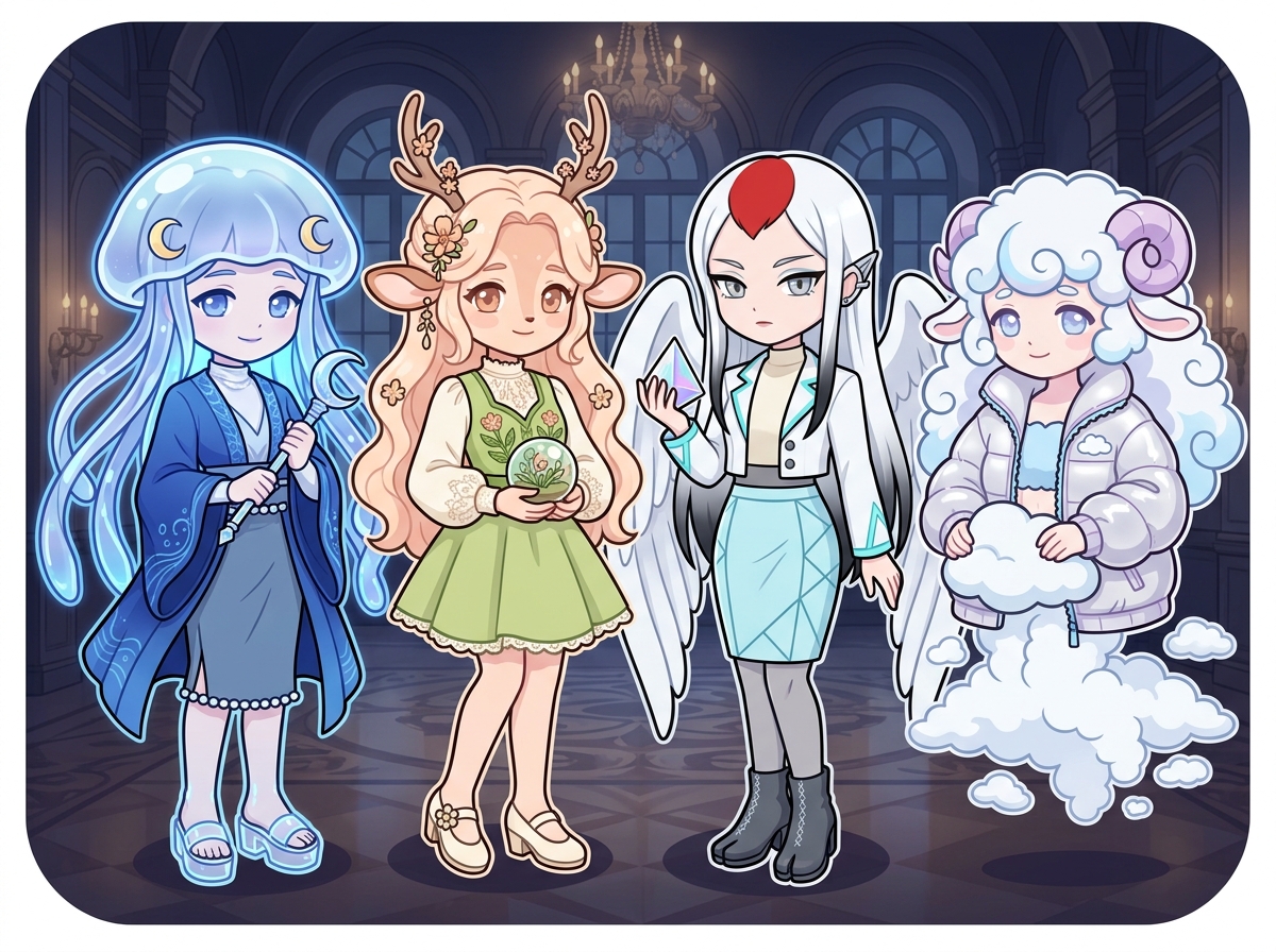 価値観の違いを見つめる紫星命理のキャラクターたち