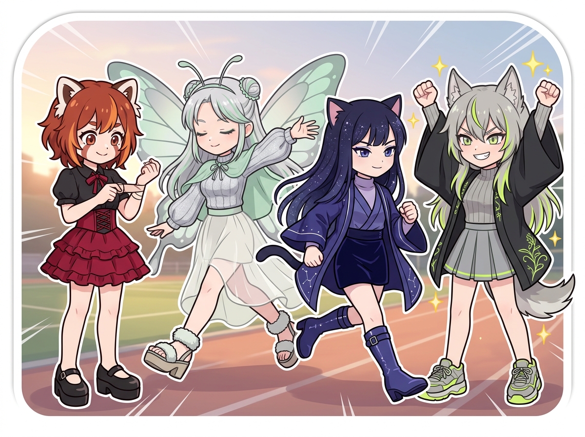 逆境から復活するキャラクターたち