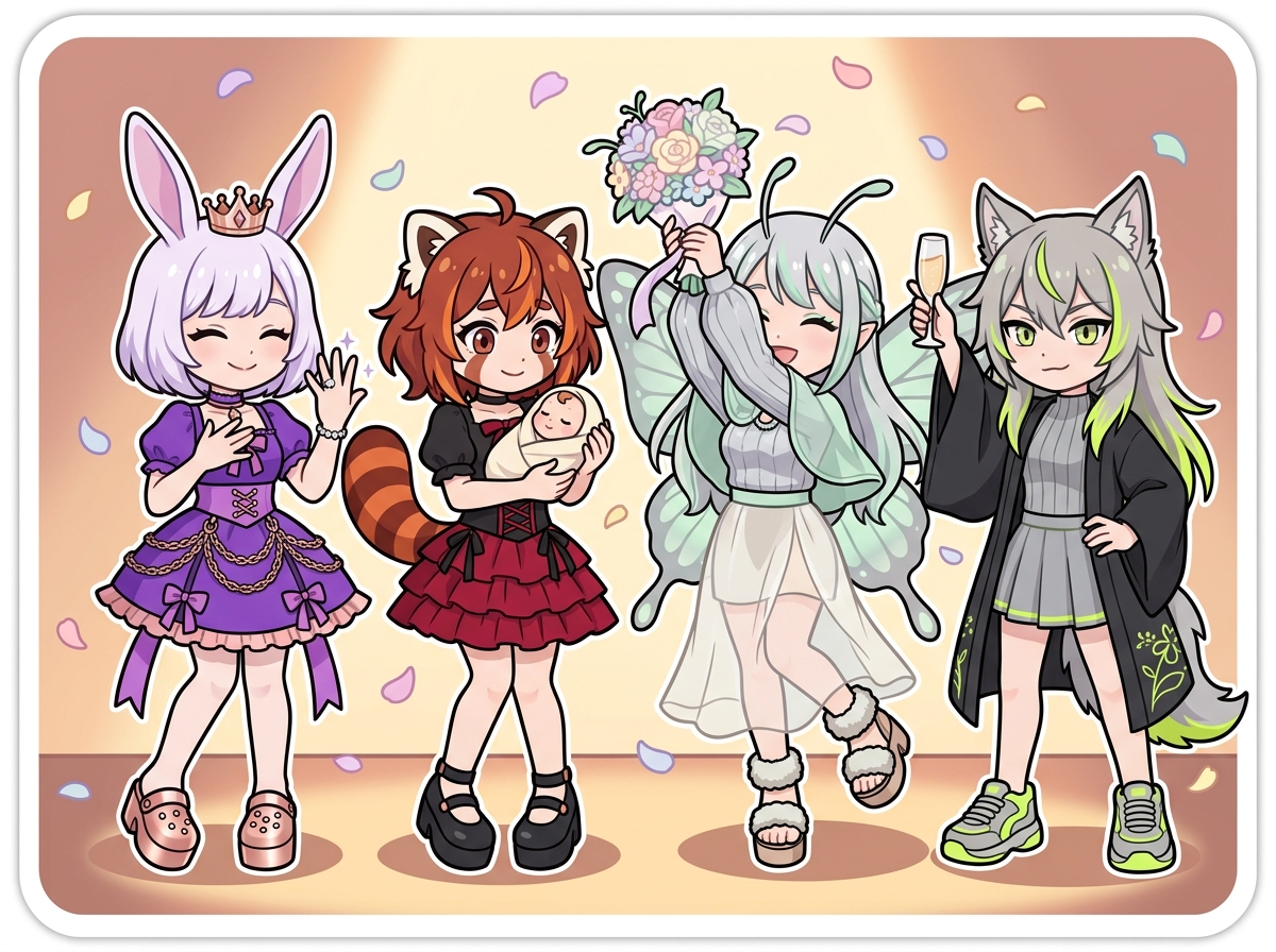 結婚で人生が変わるキャラクターたち