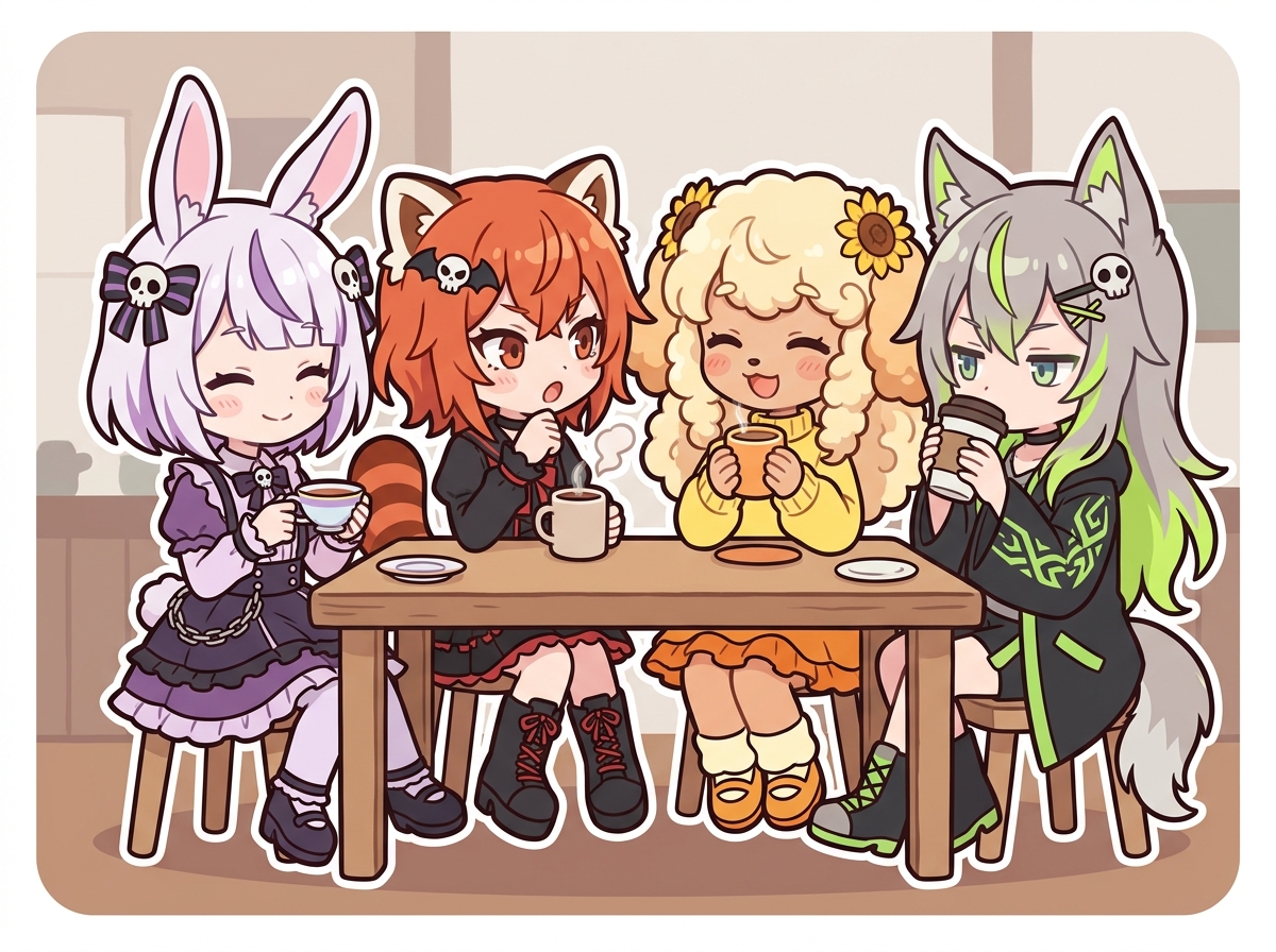 財星と恋愛の関係を語る紫星命理キャラクターたち