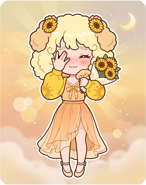 明るい夢見がちガール